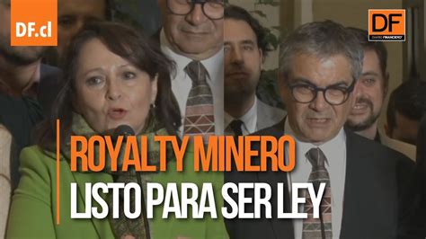 Royalty Minero Queda Listo Para Ser Ley YouTube