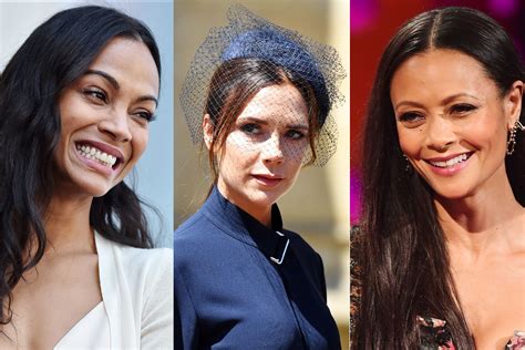 Victoria Beckham Mistook Thandie Newton for Pregnant Zoe Saldana at ...