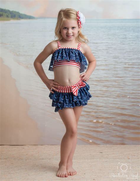 Sale Flapper Bikini In Anchors Away Size Months Etsy