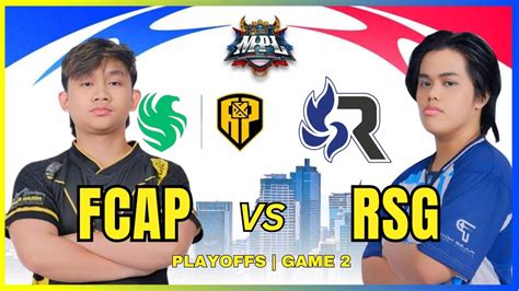 FCAP Vs RSG PH MPL PH S13 PLAYOFFS GAME 2 YouTube