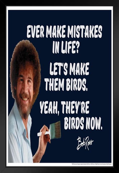 Bob Ross Quotes Mistakes