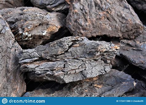 A Pile Of Dry Lignite Coal Ready For Heating Stock Photo Image Of