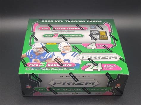 2023 Panini Prizm Football Factory Sealed Retail Box 24 Pack And Select