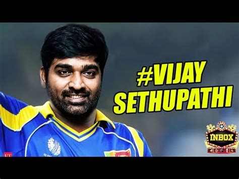 BREAKING Vijay Sethupathi Update In Muttiah Muralidharan Biopic