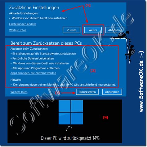 Einfach Reset Auf Werkseinstellungen Von Windows