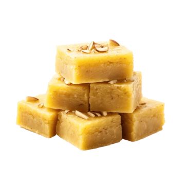 Fresh Dodha Barfi Sweet Dessert Diwali Png Transparent Image And