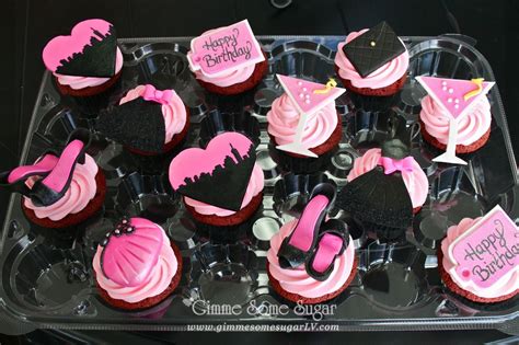 Girls Night Out Sexy And The City Themed Cupcakes