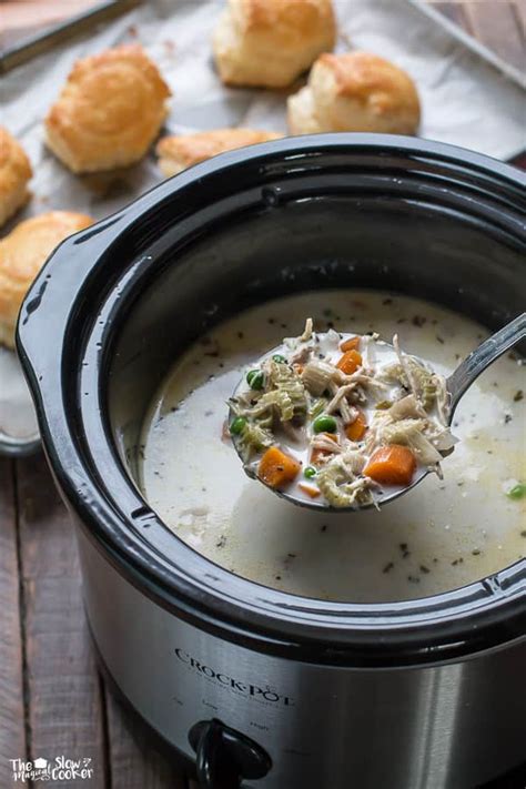 Slow Cooker Chicken Pot Pie Soup Freezer Meal Friendly The Magical