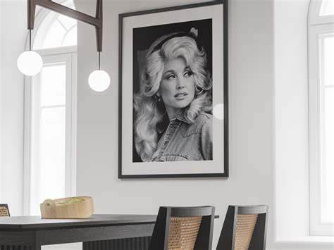 Dolly Parton Print, Black And White, Dolly Parton Poster, Dolly Parton ...