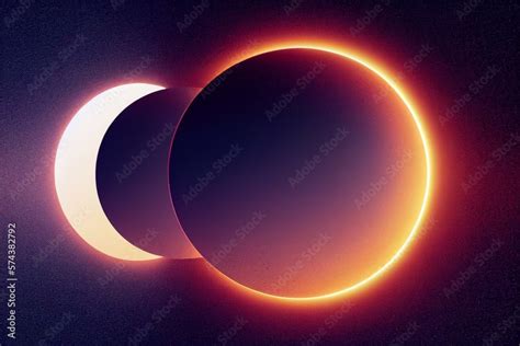 An illustration of a lunar eclipse, a new moon, a black moon, and a ...