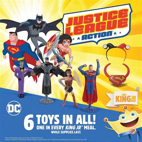 Collect The New Justice League Action Toys At Burger King Superman