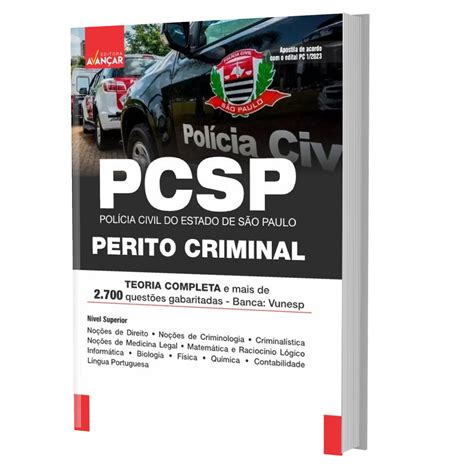 Apostila Perito Criminal Sp Retoedu