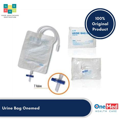 Jual Urine Bag Onemed Kantong Urin 2000 Ml T Valve Shopee Indonesia