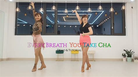 Every Breath You Take Cha Line Dance Improver With Hyangimlinedance