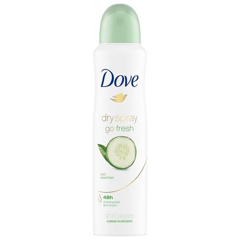 Dove Dry Spray Antiperspirant Deodorant Cool Essentials 38 Oz