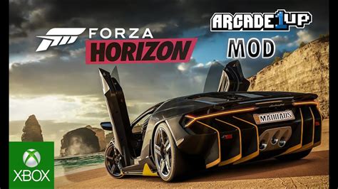 Arcade Up Forza Horizon Xbox One Mod Check It Out Youtube