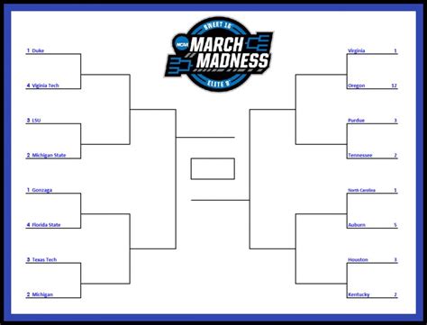 Sweet Bracket Printable