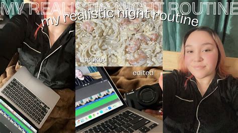 My Realistic Night Routine Youtube