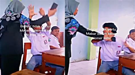 Viral Siswa Melawan Saat Handphone Nya Dirazia Guru