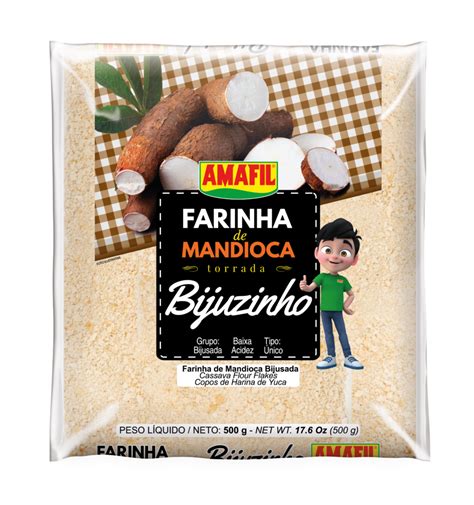 Farinha De Mandioca Torrada Bijuzinho Amafil