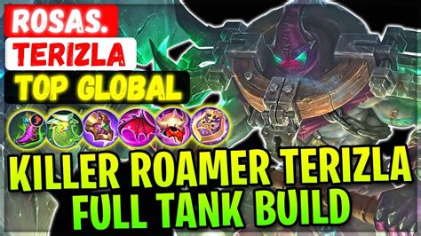 Killer Roamer Terizla Full Tank Build Top Global Terizla Rosas