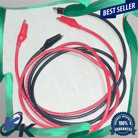 Jual Kabel Jumper Aki Motor 500cm Dengan Penjepit Buaya Kecil 1 Set