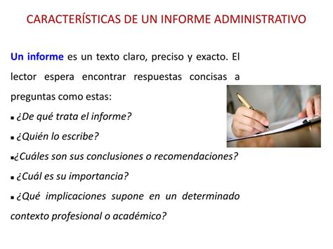 Ppt El Informe Administrativo Powerpoint Presentation Free Download