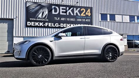 20 CONTINENTAL VINTERHJUL TESLA MODEL X TESTVINNER FINN Torget