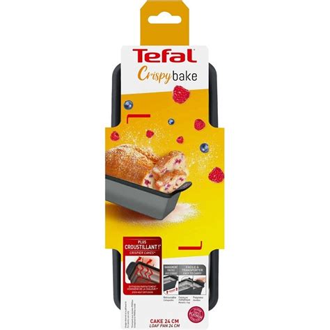 Ustensiles Tefal Crispybake Moule Cake Silicone R Tractable Cm