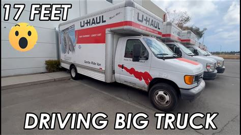 Driving Feet Truck For First Time Uhaul Youtube