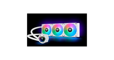 Thermaltake Th360 V2 Argb Sync All In One Liquid Cooler Snow Edition Watercooling Blanc