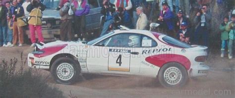 EDICOLA SAINZn12 Scale 1 43 TOYOTA CELICA TURBO 4WD N 4 WINNER RALLY