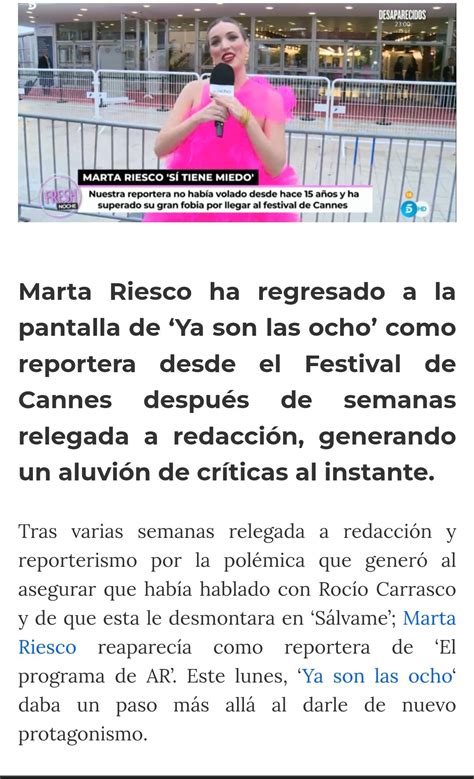 Alejandro On Twitter Jajajaja Marta Riesco Es Realmente Una