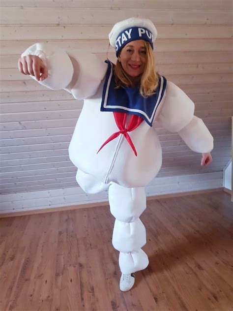 Coolest Diy Stay Puft Marshmallow Man Costume Artofit