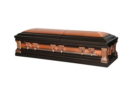 Aegean Solid Copper Half Couch Casket Solace Caskets