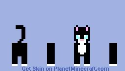 Black cat Minecraft Skin