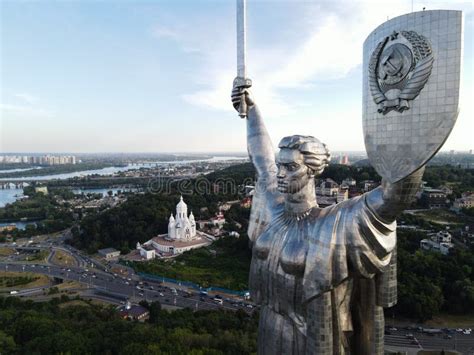 Monument De La Mère Patrie à Kiev Ukraine Photo éditorial Image du