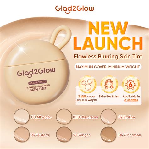 jual skin tint gladglow flawless blurring skin tint gg skintint