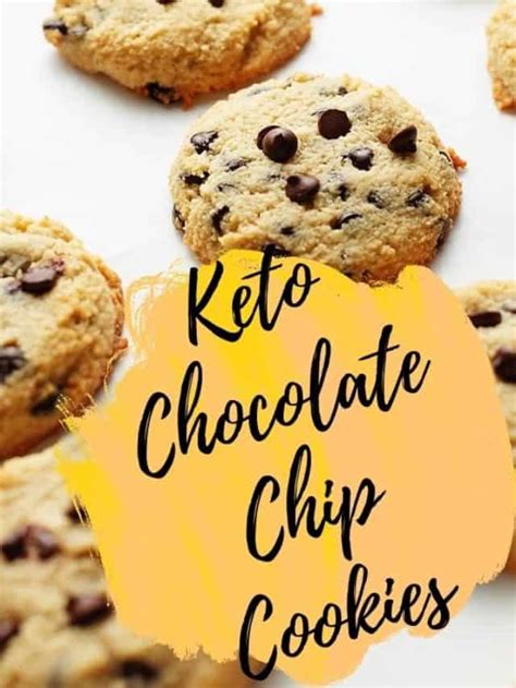 Keto Chocolate Chip Cookies • Low Carb with Jennifer