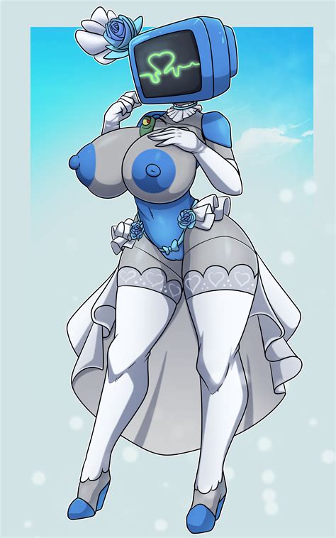 Rule 34 Big Breasts Blue Nipples Computer Elbow Gloves Gloves Karen