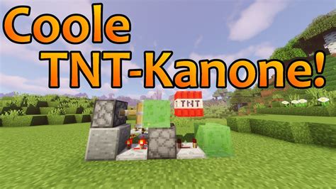 So Baust Du Eine Coole TNT Kanone In Minecraft YouTube