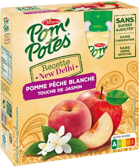 POM POTES Compote Gourdes Sans Sucres Ajoutés Recette New Delhi Pomme