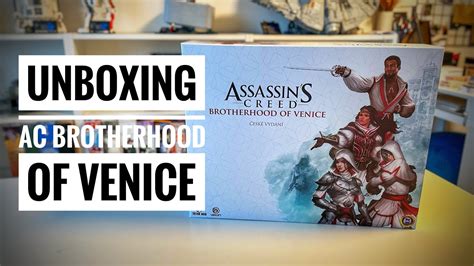 Unboxing Assassin’s Creed Brotherhood Of Venice Blackfire Youtube