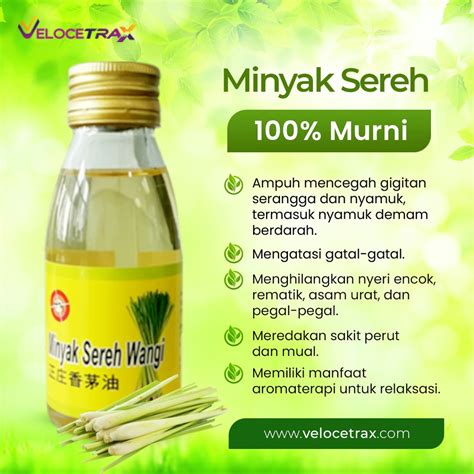 Jual Minyak Sereh Murni Wangi Ml Shopee Indonesia