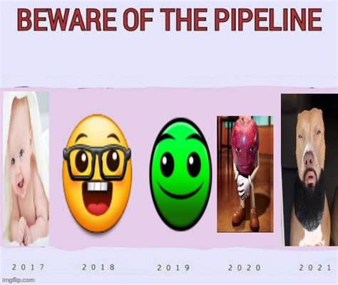 Beware Of The Pipeline But Blank Imgflip