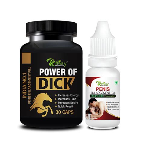 Buy Riffway Power Of Dick Capsule 30s Penis Enlargement Oil 15 Ml 1