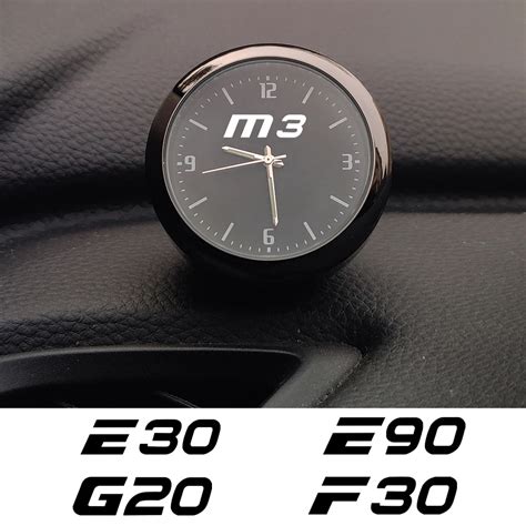 Auto Ornament Auto Klok Horloge Quartz Klokken Voor Bmw M G G G