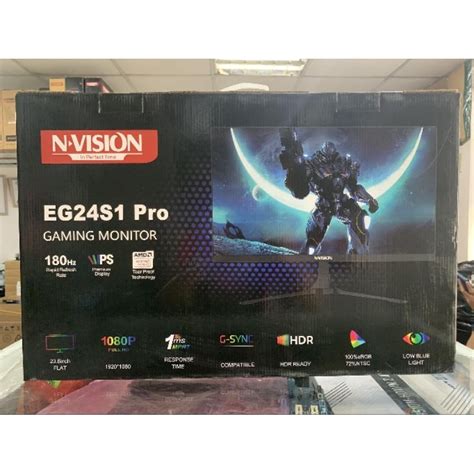 NVISION EG24S1PRO EG24SW PRO 180HZ GAMING MONITOR Shopee Philippines