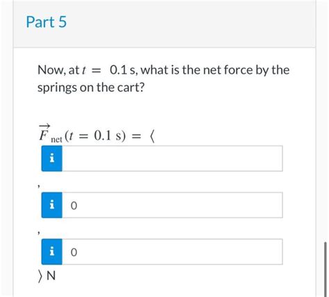 Solved A Kg Cart Is Attached Between Two Horizontal Chegg