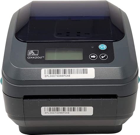 Amazon Zebra Gx D With Display Thermal Label Barcode Printer